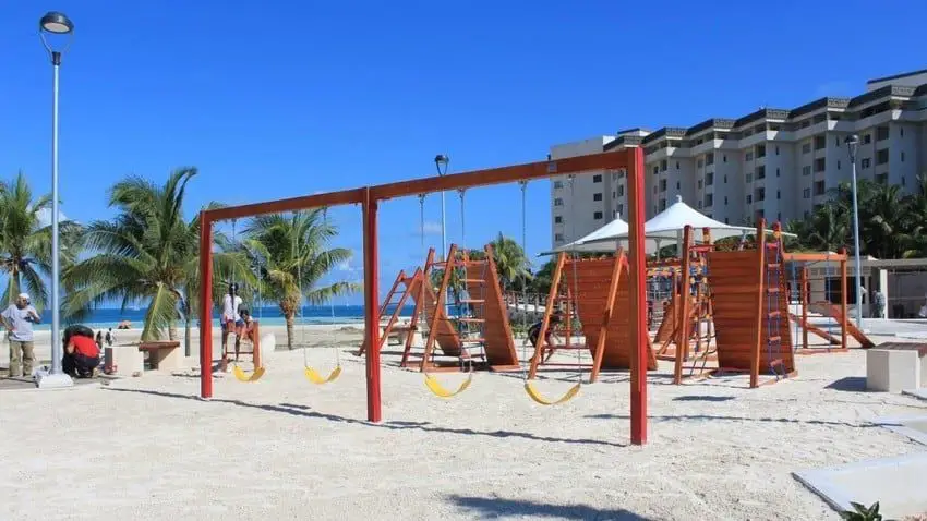 Parque Público Maya Langosta en Cancún