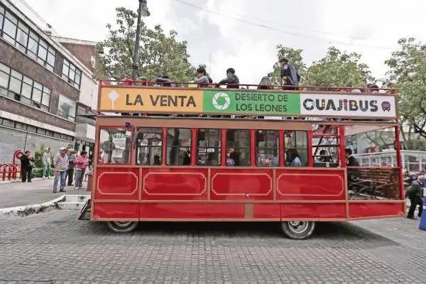 El Cuajibus es el nuevo servicio para recorrer las rutas turísticas de Cuajimalpa