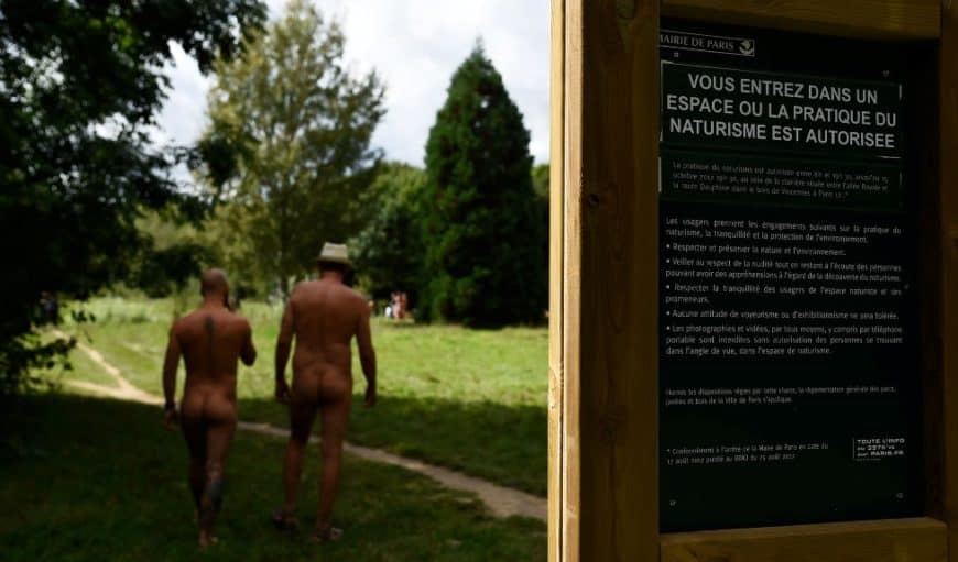 El Parque Bois de Vincennes en París tiene un nuevo espacio nudista