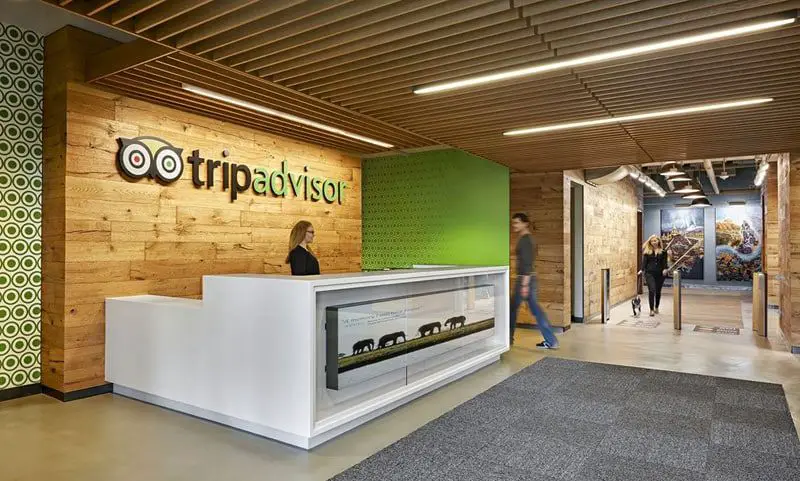 Recepción de TripAdvisor en Massachussets