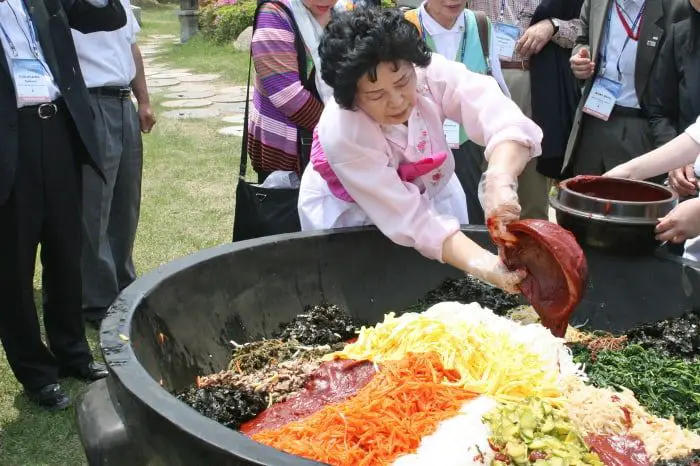 Gastronomía de Corea del Sur en Jeonggangwon