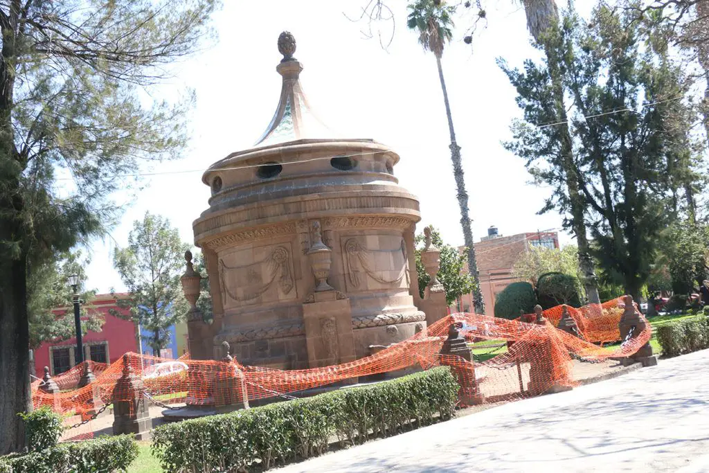 Restauración de la caja del agua de San Luis Potosí