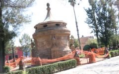 Restauración de la caja del agua de San Luis Potosí