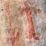 Pinturas rupestres en la nueva zona arqueológica de Guanajuato