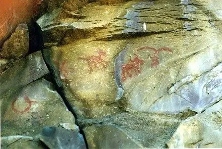 Pinturas rupestres en Milpa Alta