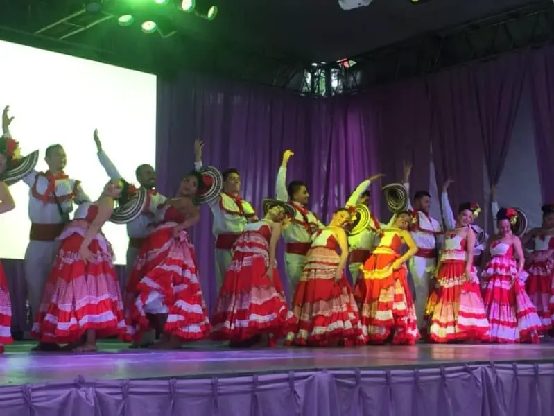 Colombia en el XVII Festival del Folclore de Atocpan