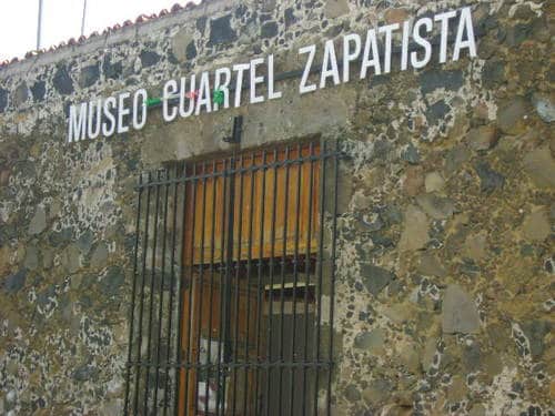 Museo zapatista en San Pablo Oztotepec