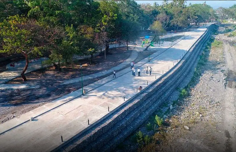 Paseo Turístico Río Colima antes de su apertura