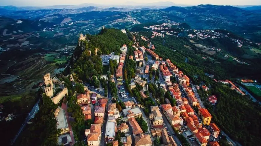 Paisaje de San Marino