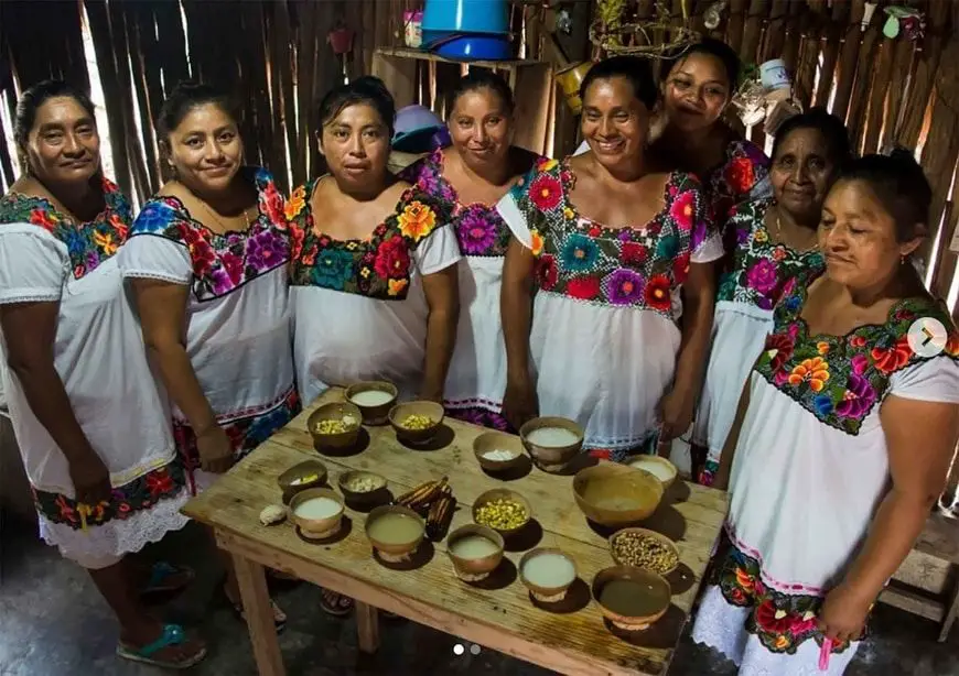 Cocineras mayas
