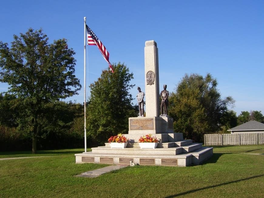 Monumento a la madre Jones Mount Olive Illinois