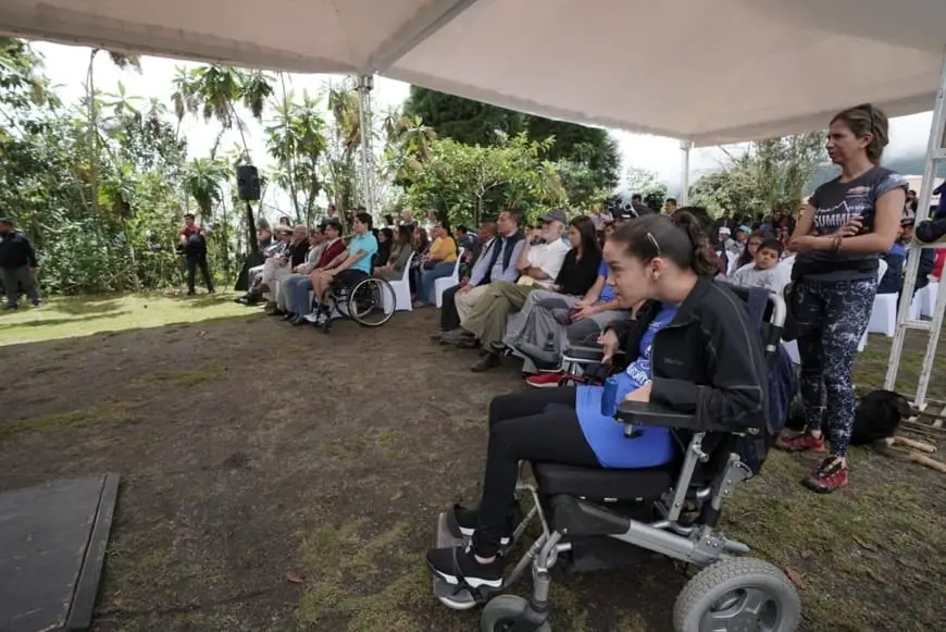 presentación de la primera ruta de turismo accesible en Ecuador