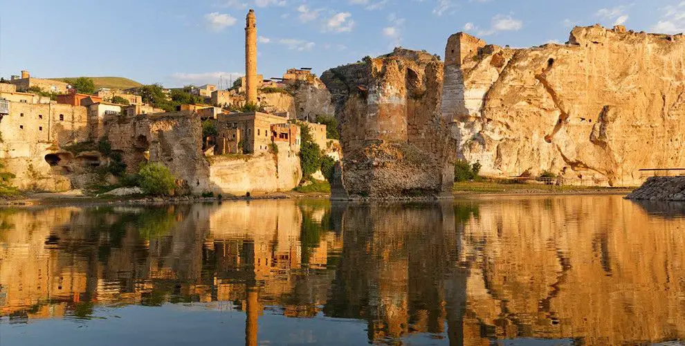 Antigua ciudad de Hasenkeyf antes de ser destruida por Turquía