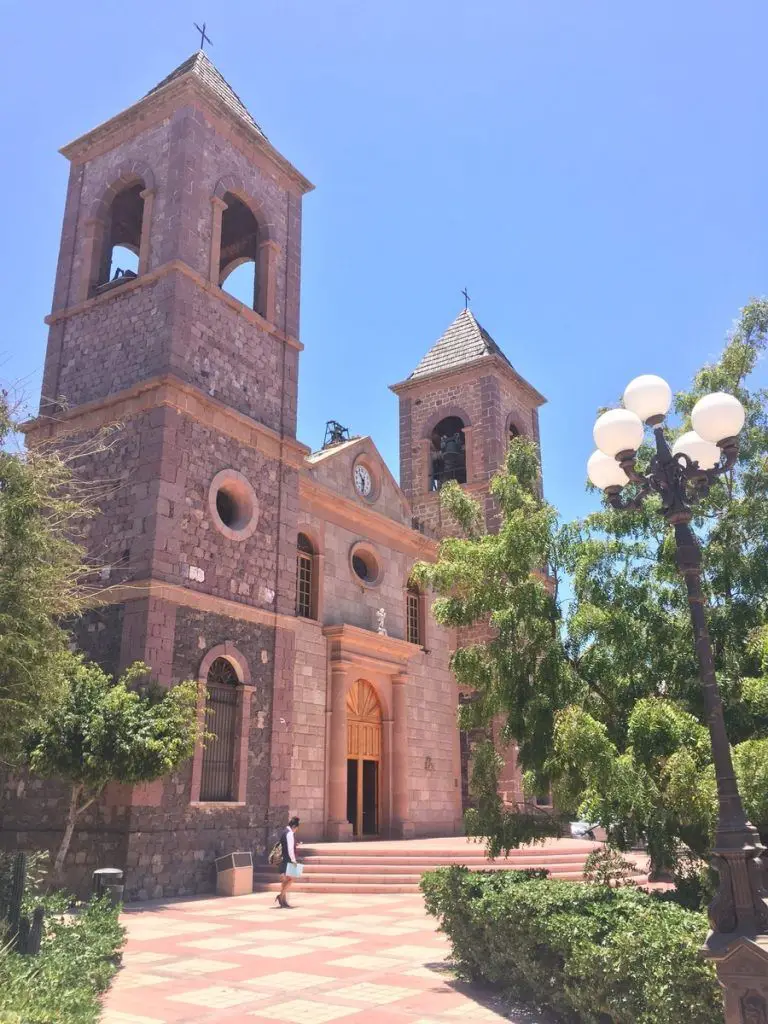 torres de la catedral de La Paz baja California Sur
