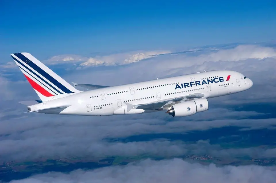 Air France Airbus volando
