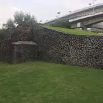 Pirámide de la zona arqueológica de Mixcoac