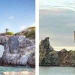 Punta Ventana Puerto Rico antes y después del terremoto de 2020