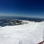 Pista de esquí en la Sierra Nevada de Granada