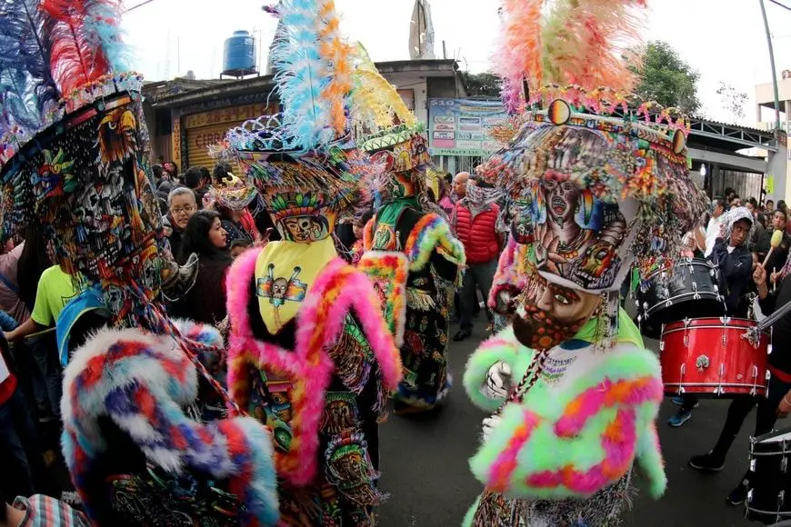 Celebración del Carnaval en Villa Milpa Alta