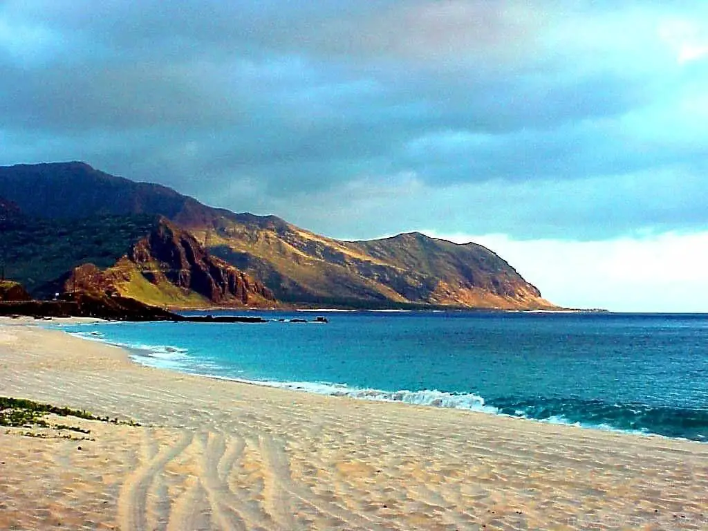 Playas de Hawái en la isla de Ni'ihau