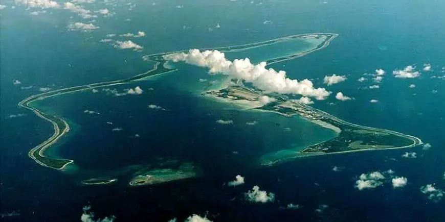 Isla Diego García Territorio Británico del Océano Índico