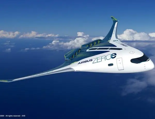 Proyecto de avión de hidrógeno de Airbus