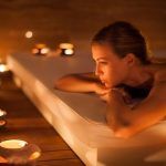 Modelo en un spa hotel Bellevue Croacia