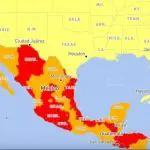 Mapa de inseguridad en México 2022