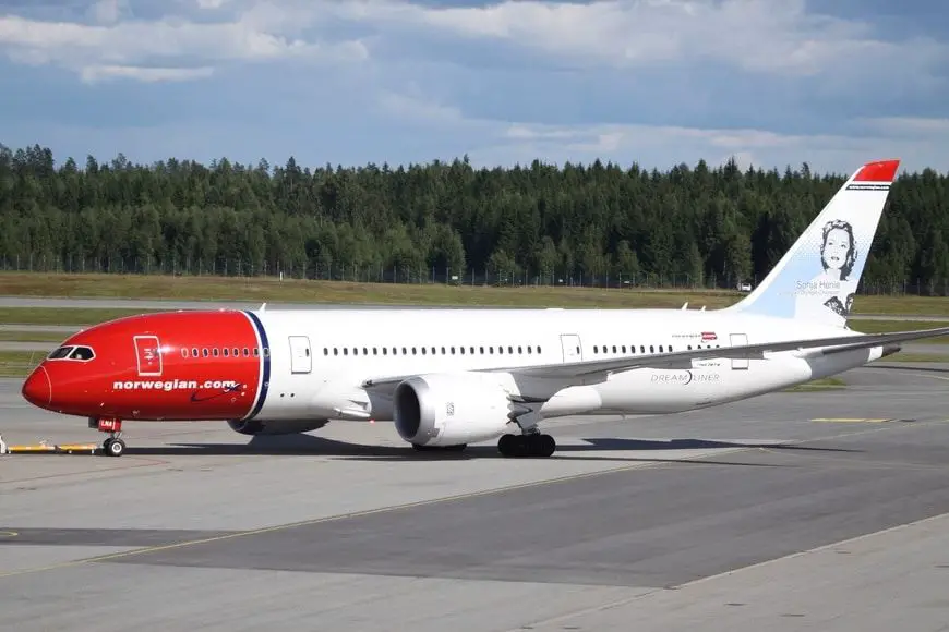 avión de Norwegian
