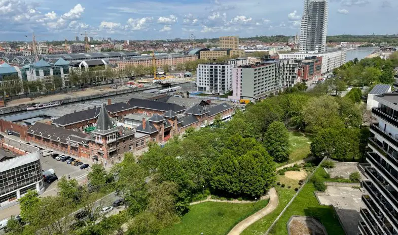 Parque Maximilien en Bruselas