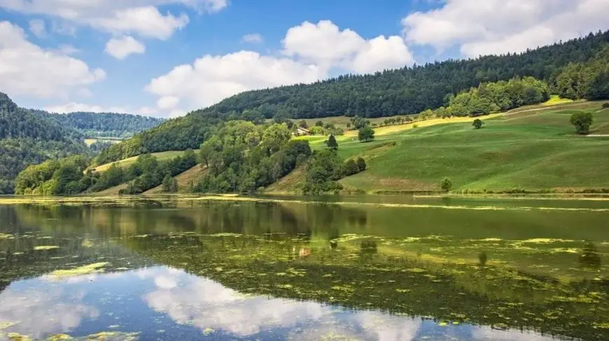 El Valle de Saugeais que forma la república de ese nombre