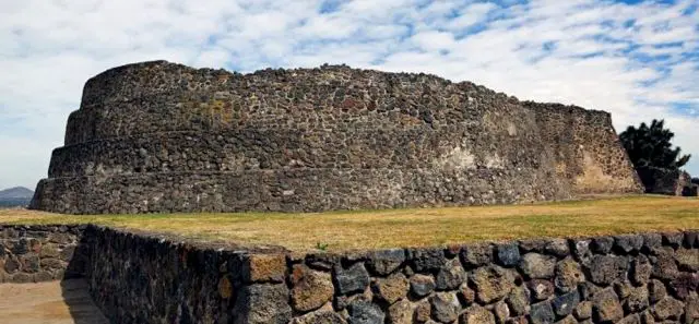 Estructura en la zona arqueológica de Tecoaque