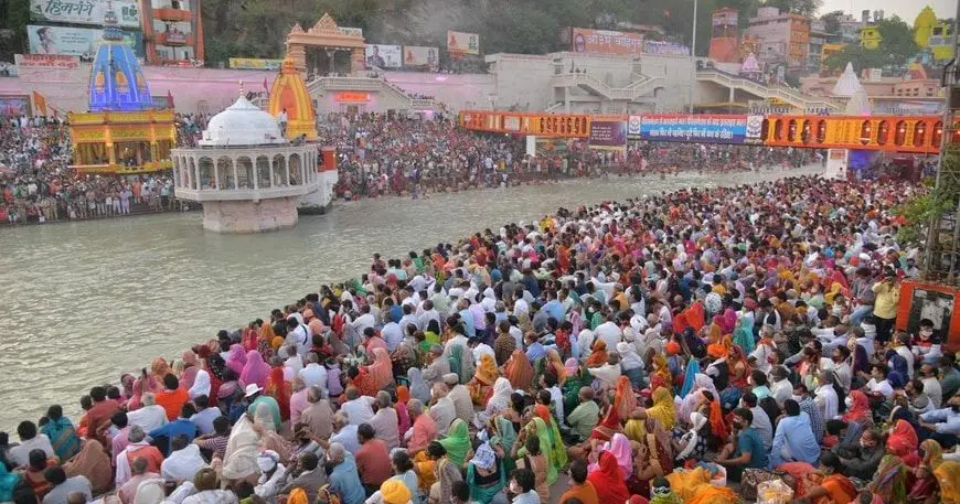 La peregrinación más grande del mundo es la del Kumbah Mela, cuando los hinduistas se bañan en las aguas del Ganges y otros ríos sagrados.