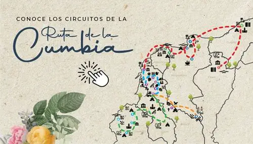 Circuitos de la ruta de la cumbia