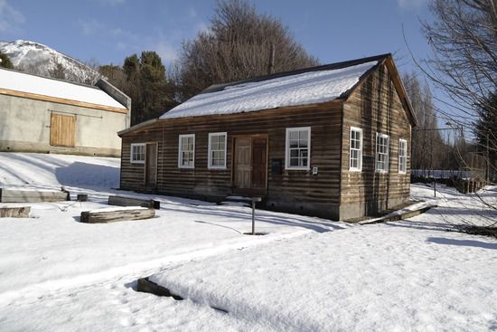 El almacén de la Sociedad Industrial de Aysén, convertido en parte del museo regional