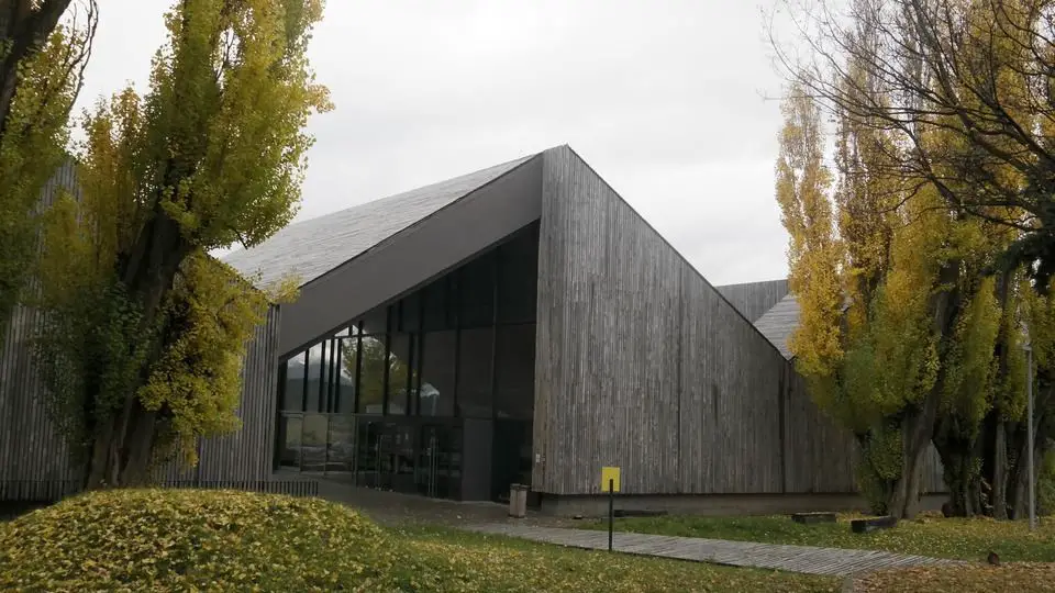 Edificio principal del museo regional del Aysén