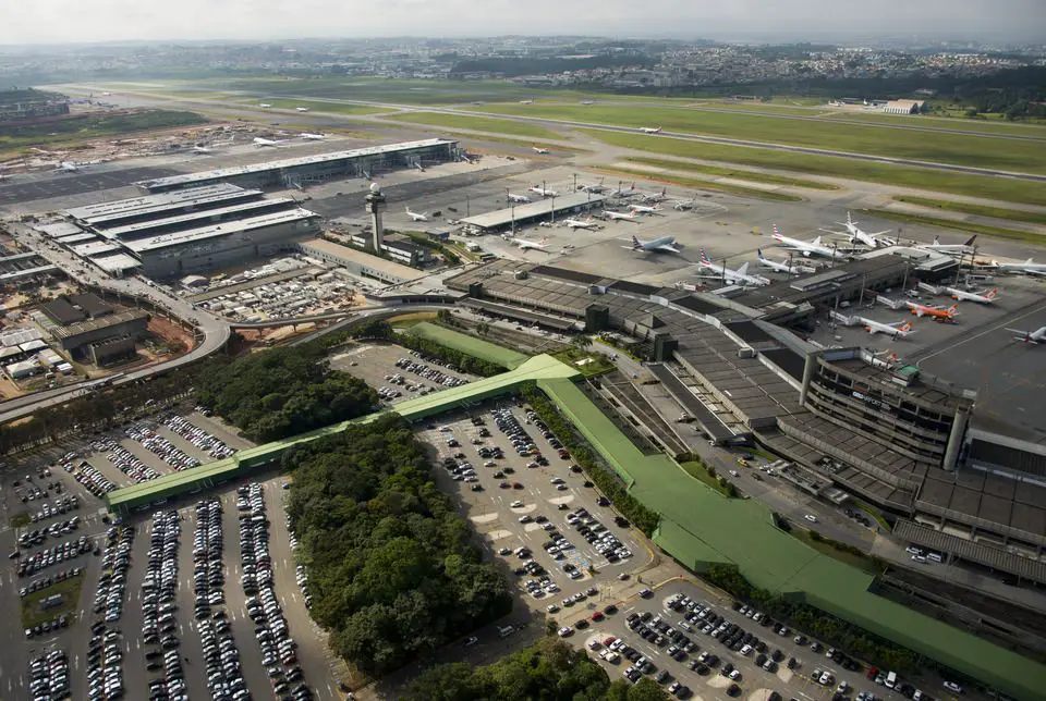 Aeropuerto de Sao Paulo Brasil